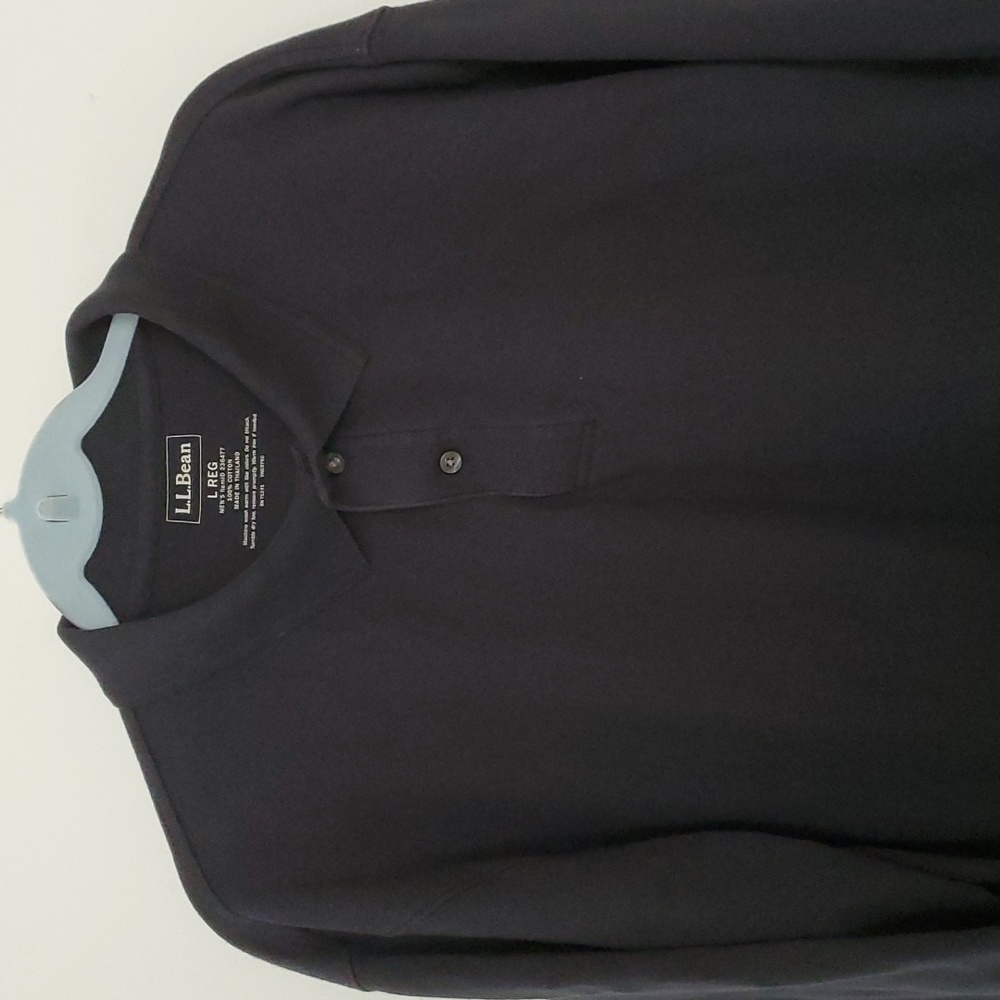L.L. Bean Long Sleeve Polo Shirt